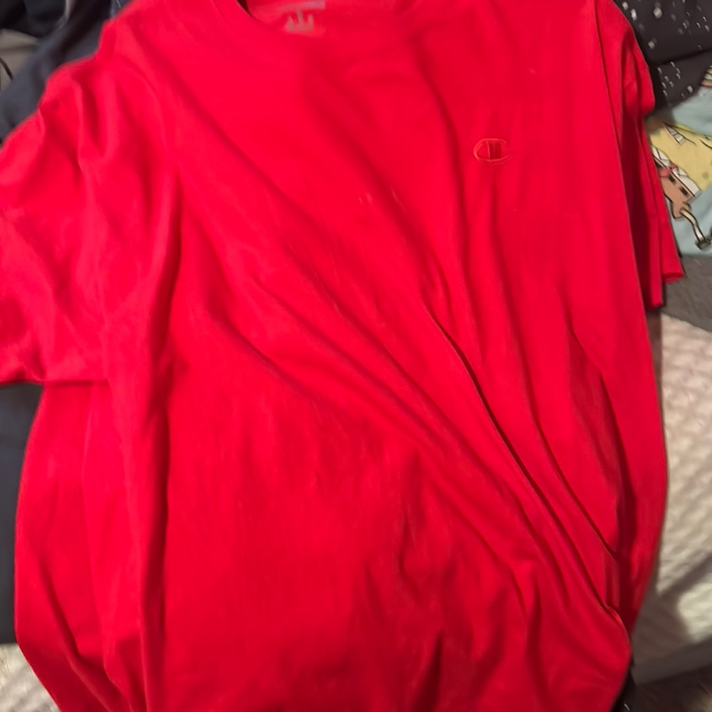 Red Champion Shirt